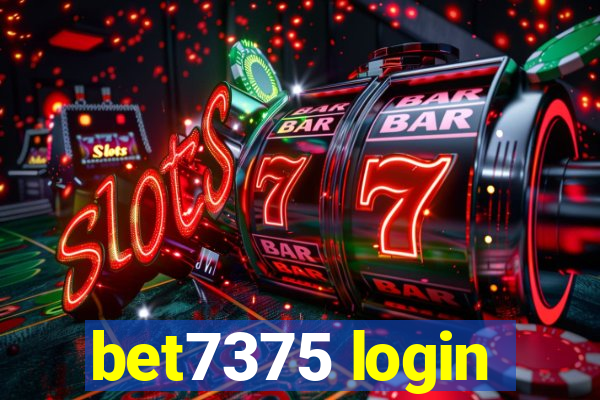 bet7375 login